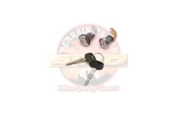 Picture of DOOR LOCK BARREL & KEY SET R/H & L/H STEEL DOOR