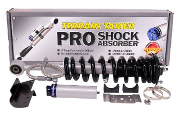 COIL OVER SHOCK ASSY PAIR RAISED 40MM 100KG+ WITH PRO SHOCK