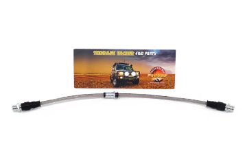 BRAIDED BRAKE HOSE FRONT L/H