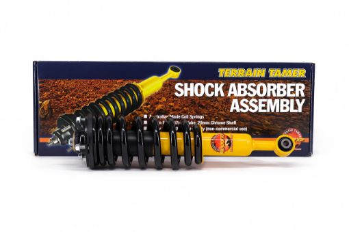 COIL OVER SHOCK ASSY PAIR RAISED 40-45MM 50 TO 100KG