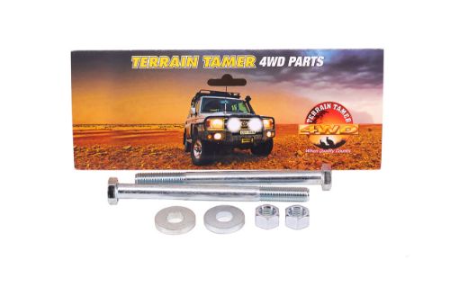 EXTENDED REAR SHOCK BOLT AND SPACER KIT SUZUKI JIMNY RAISED
