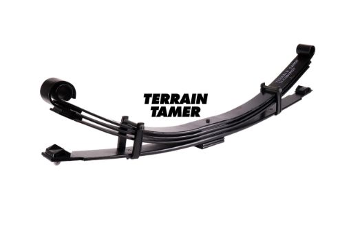 PARABOLIC LEAF SPRING REAR RAISED 50MM 400-700KG