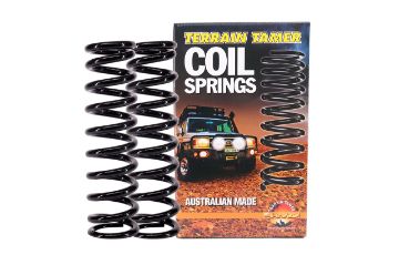 COILS FRONT RAISED 40MM WITH BULL BAR & WINCH 100 TO 250KG