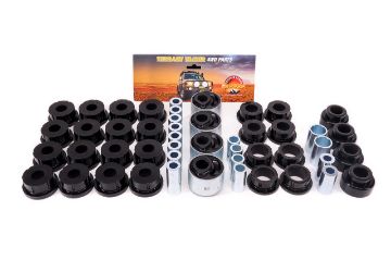 BUSH KIT COMPLETE FRONT & REAR WITH 2.5 DEG CASTOR ADJUST