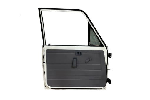COMPLETE L/H DOOR PAINTED/RUBBERS/WINDOW/TRIM/ACC SINGLE CAB