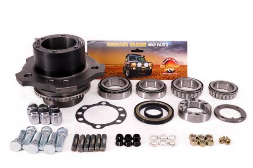 HUB ASSY REAR SUITS ABS WITH HD BEARINGS & SEALS