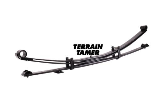 LEAF SPRING PARABOLIC REAR RAISED 40MM TO 300KG