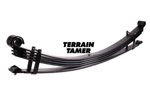 LEAF SPRING REAR FORTIFIED PARABOLIC RAISED 50MM 700KG PLUS