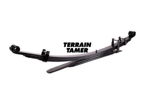 LEAF SPRING REAR RAISED 40MM TO 100KG COMFORT