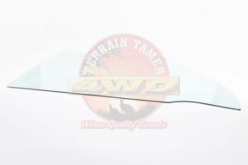 DOOR GLASS FRONT R/H WITHOUT VENT WINDOW GREEN T=4.0