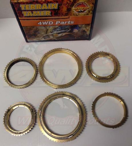 SYNCHRO KIT GEARBOX CONTAINS 6 X SYNCHRO RINGS