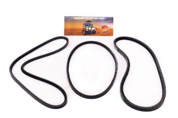 FAN BELT KIT FAN POWER STEERING & A/C P40 4.0L PETROL