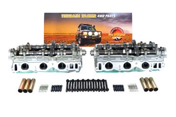 CYLINDER HEADS COMPLETE WITH CAMSHAFT 5VZFE V6 3.4L