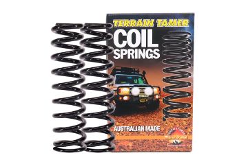 COILS FRONT RAISED 40MM 50 TO 100KG WITH BULL BAR