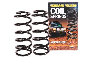 COILS FRONT RAISED 40MM TO 100KG WITH BULL BAR SWB-LWB