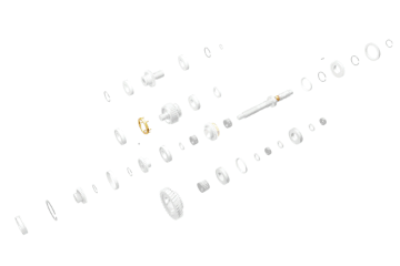 RECEIVER, TRANSFER IDLER GEAR