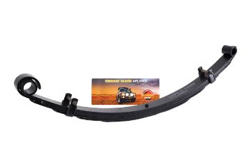 LEAF SPRING FRONT RAISED 50MM TO 55KG DRIVERS SIDE SWB