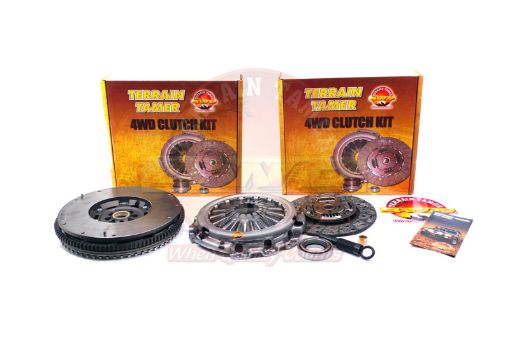 TERRAIN TAMER STD CLUTCH KIT & D/M FLYWHEEL 250MM YD25T