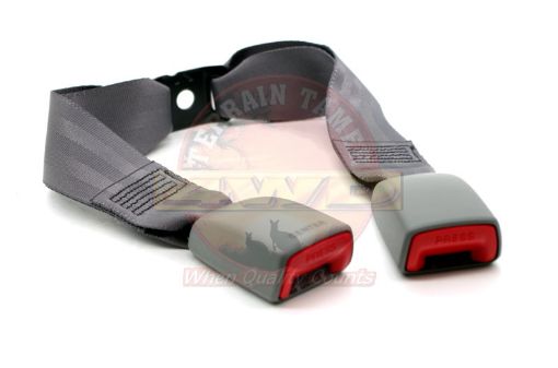 SEAT BELT REAR INNER NO.1 L/H GREY TRIM