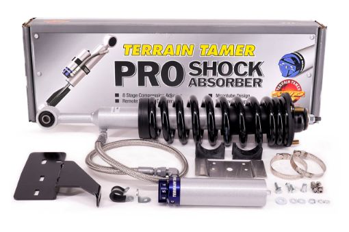 COIL OVER SHOCK ASSY PAIR RAISED 40MM -100KG WITH PRO SHOCK