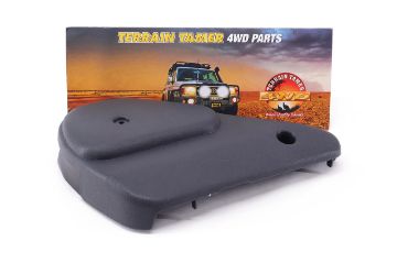 COVER SEAT RECLINING ADJUSTER L/H SHADOW GREY TRIM