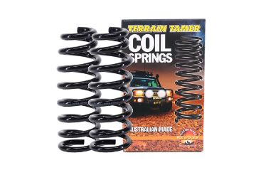 COIL SPRING PAIR FRONT UP TO 50KG 25MM RAISE 4 CYLINDER