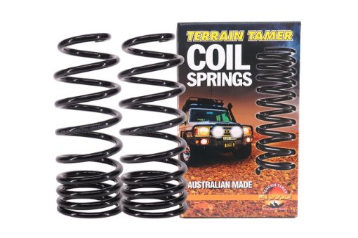 COIL SPRING PAIR RAISED 45-50MM 300-500KG