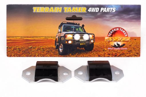 SHORTENED BUMP STOPS PAIR MITSUBISHI TRITON & PAJERO SPORT