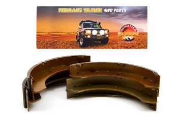 BRAKE SHOE KIT FRONT & REAR 290X55X6MM SUITS ONE AXLE
