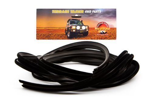 FLOCKING WINDOW CHANNEL SOLD PER METRE 30 METRE ROLL