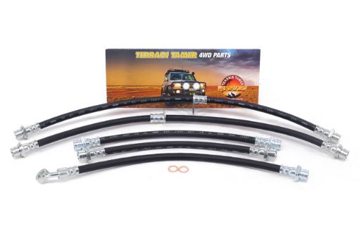 BRAKE HOSE KIT SUITS 0-50 MM RAISED VEHICLES