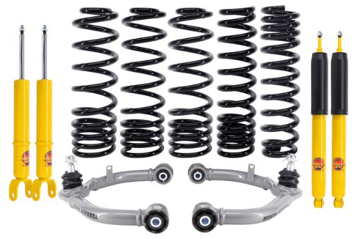 SUSP.KIT INC SHOCKS COIL SPRINGS & UPPER CONTROL ARMS