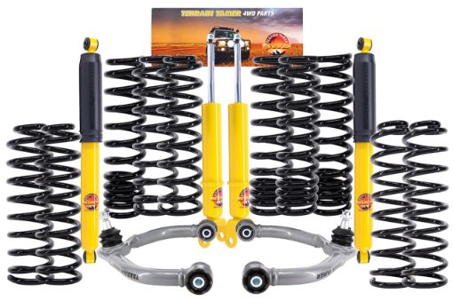 SUSP.KIT INC SHOCKS COIL SPRINGS & UPPER CONTROL ARMS