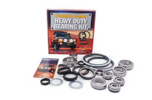 REPAIR KIT STEERING KNUCKLE & WITH HD WHEEL BEARINGS & SEALS