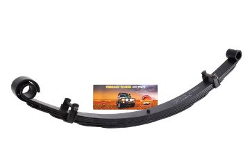 LEAF SPRING FRONT RAISED 50MM TO 55KG PASSENGER SIDE SWB
