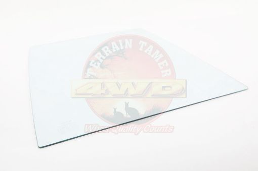 GLASS BACK DOOR L/H GREEN T=3.5