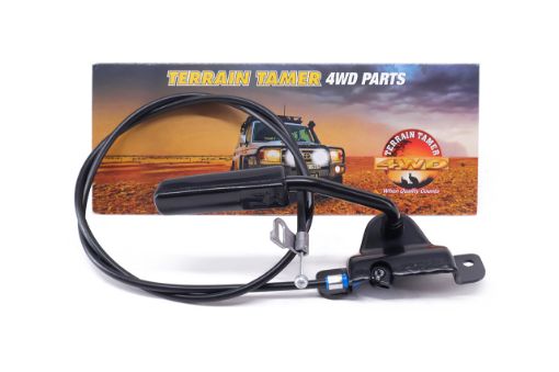 LEVER SUB ASSY RECLINING REMOTE CONTROL RH BLACK TRIM