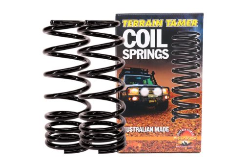 COILS FRONT RAISED 40MM 0-50KG WITH BULLBAR