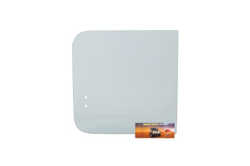 GLASS SIDE WINDOW REAR L/H SUITS SLIDE WINDOW GREEN T=4.0