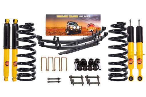 SUSP.KIT INC SHOCKS SPRINGS BUSHES PIN KITS U-BOLTS