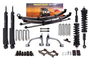 SUSP.KIT INC FORTIFIED STRUT ASSY SHOCKS SPRINGS PINS BUSHES