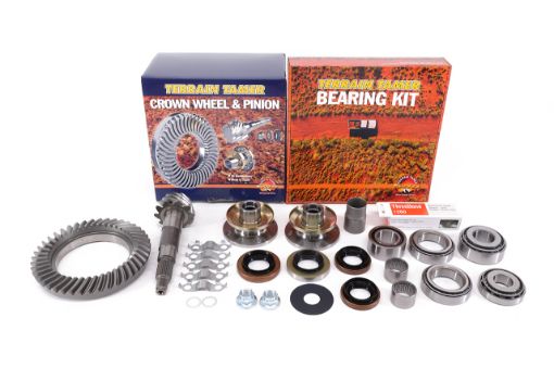 DIFF O/H KIT FRONT RATIO 4.3 +ADD INC CROWN/PINION & FLANGE