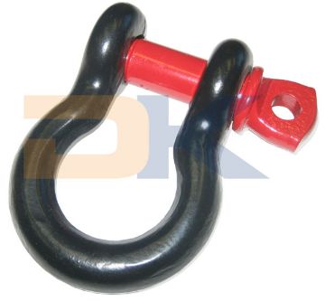 SHACKLE BOW 4.75T TERRAIN TAMER SAFTEY YELLOW RED PIN