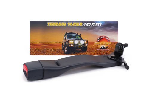 SEAT BELT FRONT INNER R/H BLUSIH GREY TRIM