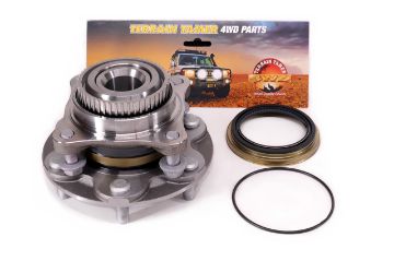 FRONT HUB & BEARING ASSY WITH OEM COMPONENTS