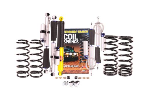 QQ Nissan Patrol Coil Front Rear Lwb Td42 Adjustable Suspens