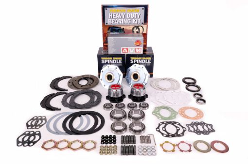AUTOMATIC TO FREE WHEEL HUB CONVERSION KIT + SWIVEL HUB KIT