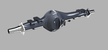 HOUSING ASSY FRONT DIFF WITHOUT DIFF LOCK RHD