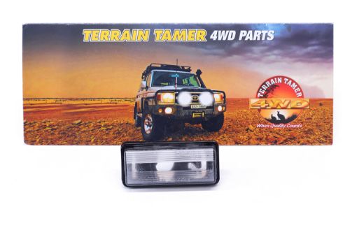 LENS LICENCE PLATE LAMP SPARE WHEEL CARRIER UNDER FLOOR