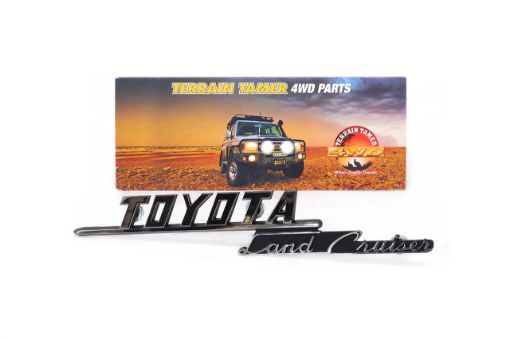 PLATE FRONT FENDER NAME NO.1 (MODEL MARK)